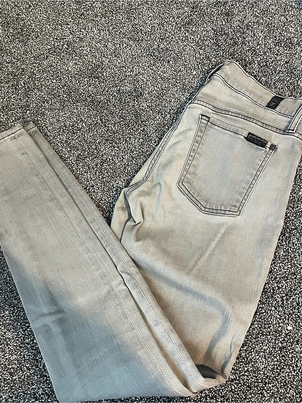 7 for all mankind Skinny Jeans Waist 27 Blue